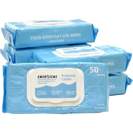 Disposable Adult Washcloths Wet Wipe 300 Count Rinse Free Best For Gym Fitness Hiking Incontinence Cleansing