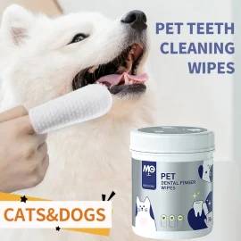 Buy 2 Get 1 Free 150pcs Mg Pet Teeth Cleaning Wipes Bsci Plant Based Cats And Dogs Whitening Finger Teeth Dental Pet Wipes