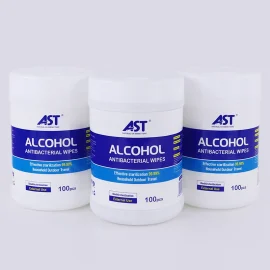 Canister Antibacterial Wipes Barrel Alcohol Wipes Canister Wet Or Dry Wipes