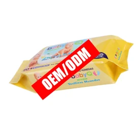 Oem Baby Wipes Free Sample Top Quality Organic Baby Wet Wipes Stock Lot