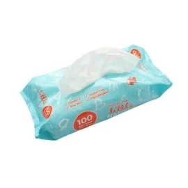 2024 Disposable Baby Wet Wipes Natural Organic Sensitive Wet Tissue Wipes