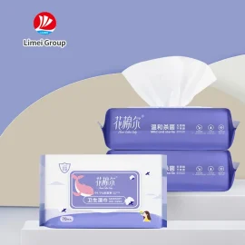 Face Cleaning Wet Wipes With Cover Tender 99% Antiseptic Wipes Unscented Healthy And Safe Natural Soft Pure Water Wet Wipes