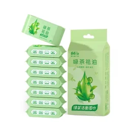 Disposable Wet Wipes Facial Cleaning Facial Tissue Mini Wet Wipes With Customization