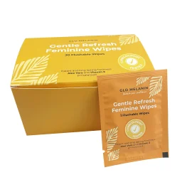 Custom Low Moq Single Women Wipes Feminine Hygiene Intimate Wipes Organic Bamboo Individual Wrapped Female Wet Wipes