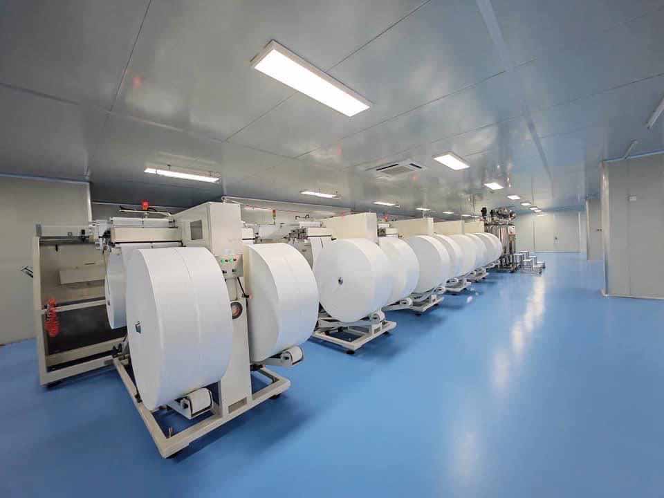 Huihao wet wipes production line