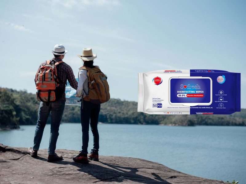 wet wipe in travel